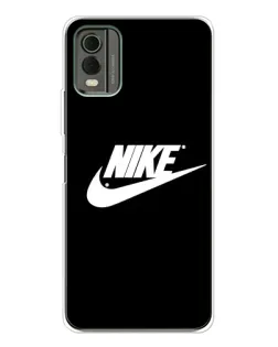 Чехол для Nokia C32 с картинкой «Мазки краски Nike» Чехол для Nokia C32 с картинкой «Мазки краски Nike»