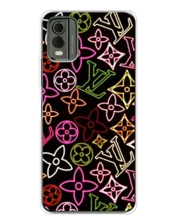 Чохол для Nokia C32 з картинкою «Неоновий мікс Nike» Чохол для Nokia C32 з картинкою «Неоновий мікс Nike»
