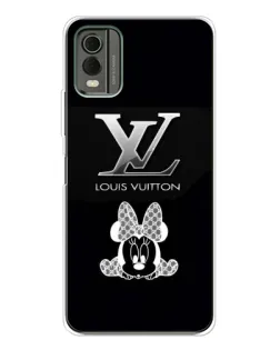 Чехол для Nokia C32 с картинкой «LV и Минни Маус»