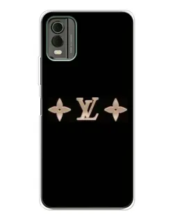 Чехол для Nokia C32 с картинкой «Louis Vuitton — минимализм»