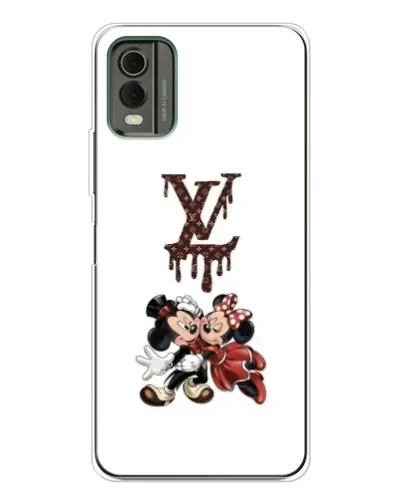 Чехол для Nokia C32 с картинкой «LV и Микки Маус» Чехол для Nokia C32 с картинкой «LV и Микки Маус»