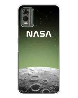 Чохол для Nokia C32 з картинкою «NASA — місячний градієнт»