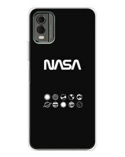 Чохол для Nokia C32 з картинкою «NASA — технічний принт»