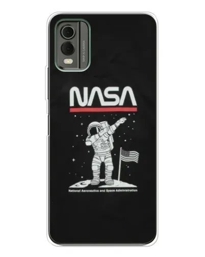 Чохол для Nokia C32 з картинкою «NASA — крокуємо по Місяцю» Чохол для Nokia C32 з картинкою «NASA — крокуємо по Місяцю»