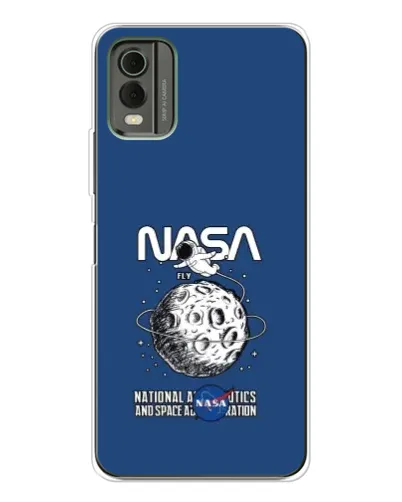 Чохол для Nokia C32 з картинкою «NASA — місячна місія» Чохол для Nokia C32 з картинкою «NASA — місячна місія»
