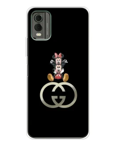 Чохол для Nokia C32 з картинкою «Мінні Маус на лого» Чохол для Nokia C32 з картинкою «Мінні Маус на лого»