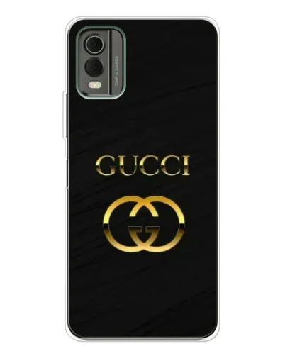 Чохол для Nokia C32 з картинкою «Золотий логотип Gucci» Чохол для Nokia C32 з картинкою «Золотий логотип Gucci»