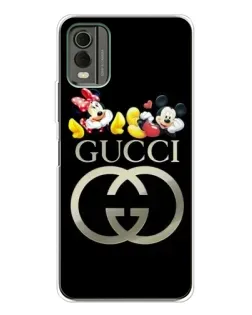 Чохол для Nokia C32 з картинкою «Gucci — герої Disney»