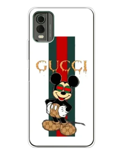 Чохол для Nokia C32 з картинкою «Міккі Маус Gucci — смуги» Чохол для Nokia C32 з картинкою «Міккі Маус Gucci — смуги»