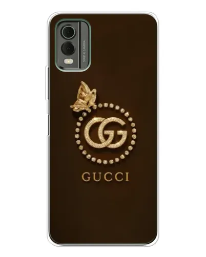 Чохол для Nokia C32 з картинкою «Gucci — золотий метелик» Чохол для Nokia C32 з картинкою «Gucci — золотий метелик»