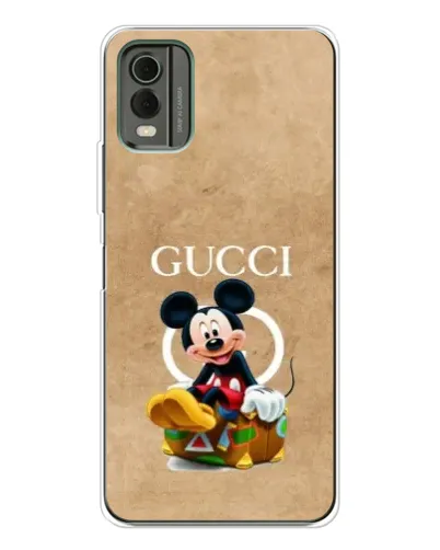 Чохол для Nokia C32 з картинкою «Міккі Маус Gucci — крафт» Чохол для Nokia C32 з картинкою «Міккі Маус Gucci — крафт»