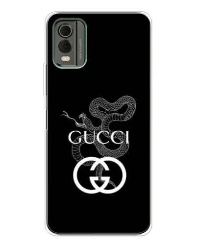 Чохол для Nokia C32 з картинкою «Gucci — срібна змія» Чохол для Nokia C32 з картинкою «Gucci — срібна змія»
