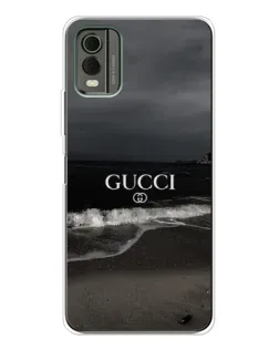 Чохол для Nokia C32 з картинкою «Gucci — морський прибій»