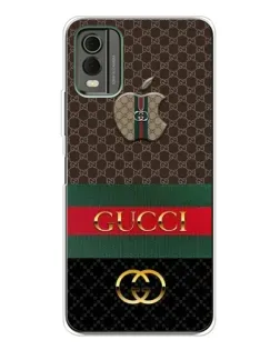 Чохол для Nokia C32 з картинкою «Gucci — брендований десерт»