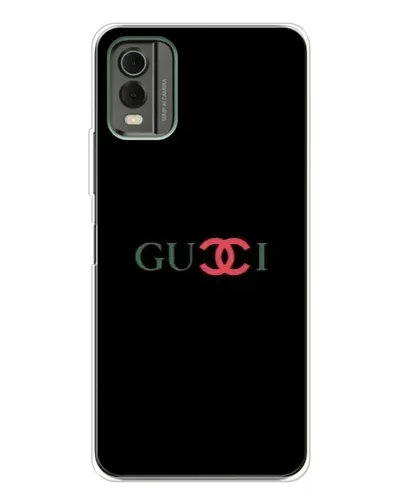 Чохол для Nokia C32 з картинкою «Gucci — червоний градієнт» Чохол для Nokia C32 з картинкою «Gucci — червоний градієнт»