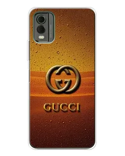 Чехол для Nokia C32 с картинкой «Gucci — солнечный градиент»