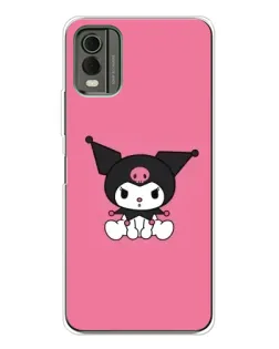 Чехол для Nokia C32 с картинкой «Хмурая Kuromi»