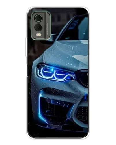 Чохол для Nokia C32 з картинкою «Погляд BMW з синіми фарами» Чохол для Nokia C32 з картинкою «Погляд BMW з синіми фарами»