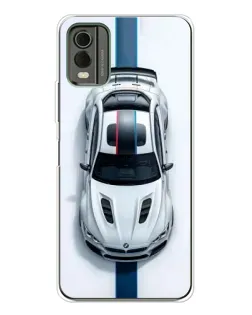 Чохол для Nokia C32 з картинкою «Вид зверху — BMW M»