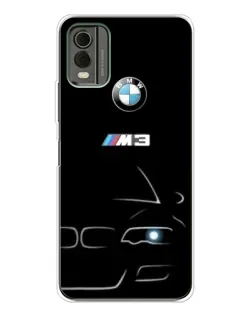 Чохол для Nokia C32 з картинкою «Мінімалістичний принт BMW M3»