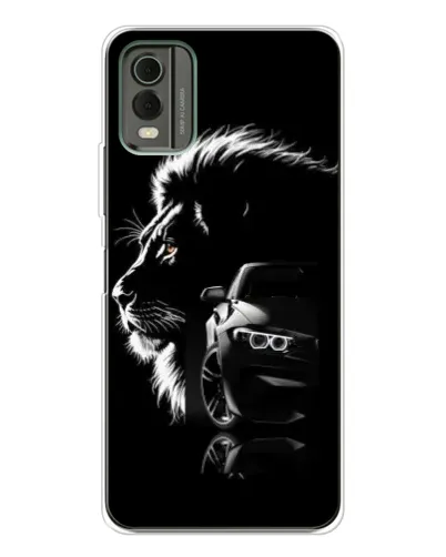 Чохол для Nokia C32 з картинкою «BMW та лев» Чохол для Nokia C32 з картинкою «BMW та лев»