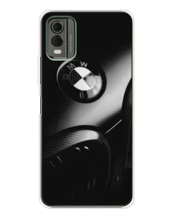Чохол для Nokia C32 з картинкою «Емблема BMW — макро»