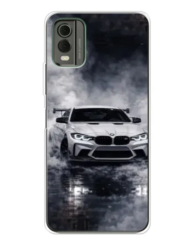 Чохол для Nokia C32 з картинкою «BMW крізь туман» Чохол для Nokia C32 з картинкою «BMW крізь туман»