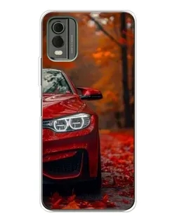 Чохол для Nokia C32 з картинкою «Осіння BMW M4»