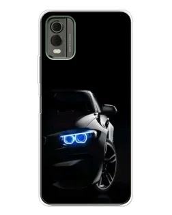 Чехол для Nokia C32 с картинкой «BMW — ночной взгляд» Чехол для Nokia C32 с картинкой «BMW — ночной взгляд»