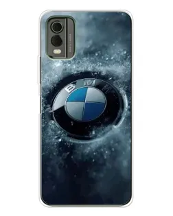 Чехол для Nokia C32 с картинкой «Логотип BMW — лед» Чехол для Nokia C32 с картинкой «Логотип BMW — лед»