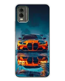 Чехол для Nokia C32 с картинкой «BMW — золотая эмблема» Чехол для Nokia C32 с картинкой «BMW — золотая эмблема»