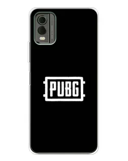 Чохол для Nokia C32 з картинкою «Лого BMW — металевий блиск»