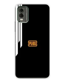 Чохол для Nokia C32 з картинкою «PUBG — вертикальні лінії»