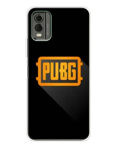 Чохол для Nokia C32 з картинкою «PUBG — рамка лого» Чохол для Nokia C32 з картинкою «PUBG — рамка лого»