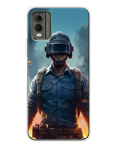 Чохол для Nokia C32 з картинкою «PUBG — реалістичний герой» Чохол для Nokia C32 з картинкою «PUBG — реалістичний герой»
