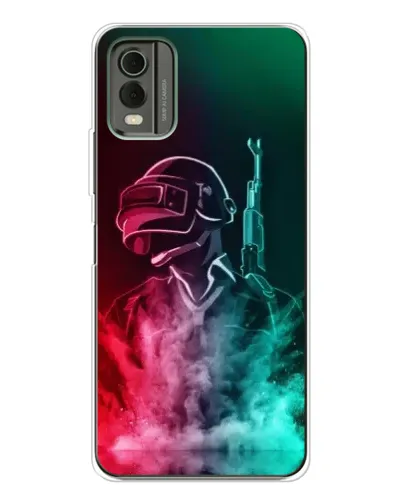 Чохол для Nokia C32 з картинкою «PUBG — вогняний воїн» Чохол для Nokia C32 з картинкою «PUBG — вогняний воїн»