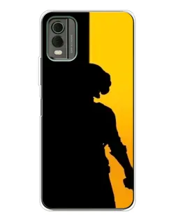 Чохол для Nokia C32 з картинкою «Тінь воїна PUBG»
