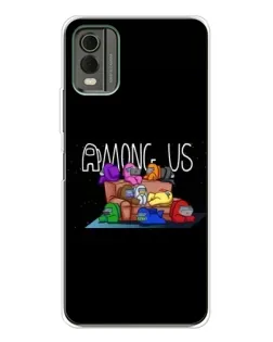 Чохол для Nokia C32 з картинкою «Логотип Among Us» Чохол для Nokia C32 з картинкою «Логотип Among Us»