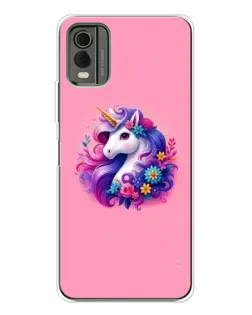 Чохол для Nokia C32 з картинкою «Казковий єдиноріг»