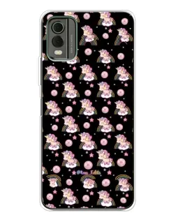 Чохол для Nokia C32 з картинкою «Magic Unicorn паттерн»
