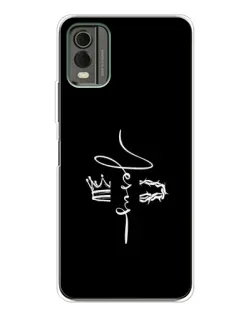 Чохол для Nokia C32 з картинкою «Король Слави Jesus»