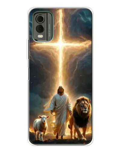 Чохол для Nokia C32 з картинкою «Лев Юди та Світло»