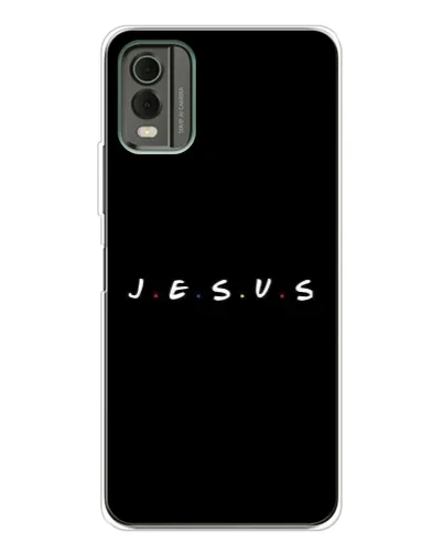 Чохол для Nokia C32 з картинкою «Крапки віри J.E.S.U.S.»