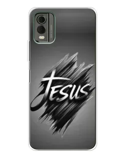 Чохол для Nokia C32 з картинкою «Напис Jesus Graffiti»