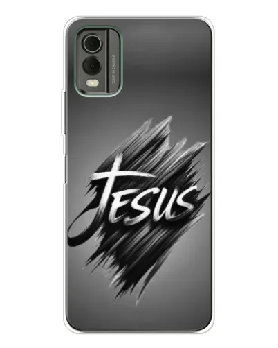 Чохол для Nokia C32 з картинкою «Напис Jesus Graffiti»