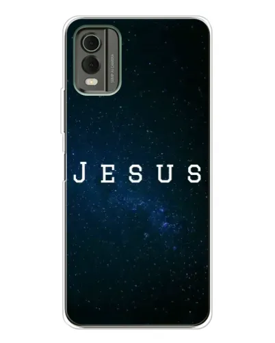 Чохол для Nokia C32 з картинкою «Зоряне небо Jesus»