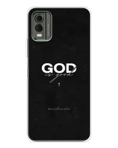 Чохол для Nokia C32 з картинкою «GOD — Бог над усім»