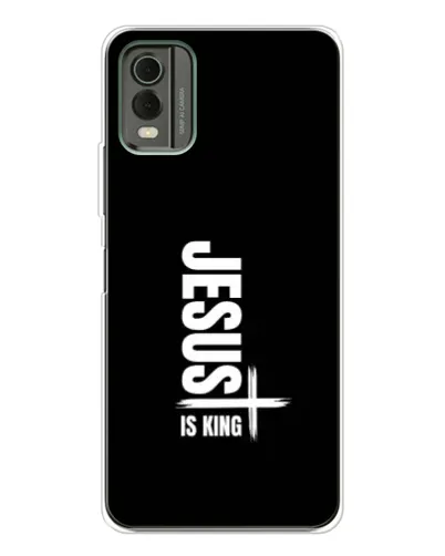Чохол для Nokia C32 з картинкою «Вертикаль віри Jesus»