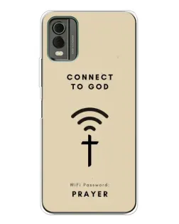 Чохол для Nokia C32 з картинкою «Молитва Connect»
