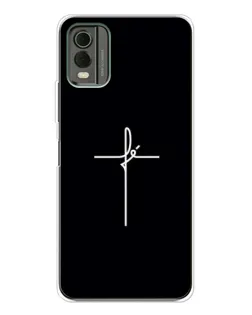 Чохол для Nokia C32 з картинкою «Тонкий хрест»